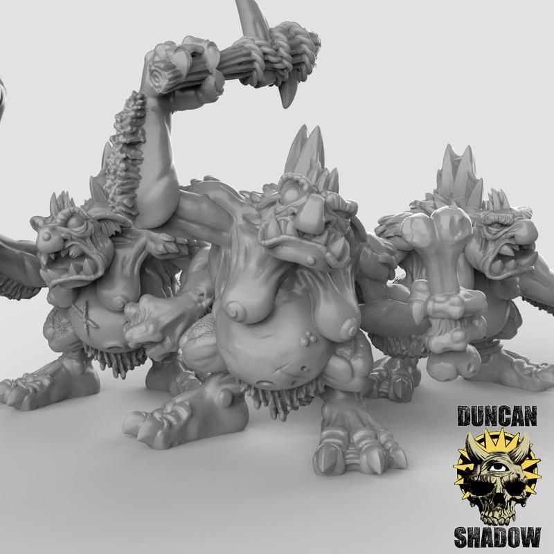 Female Trolls (pre supported)