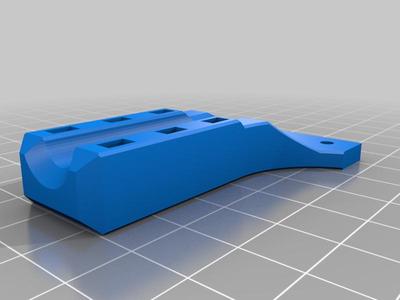 Ender 5 Micro Swiss Wire Strain Mount Remix