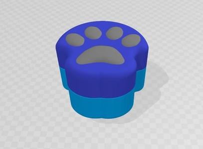 Dog Paw Case Box