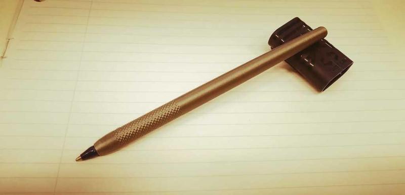 BIC pen with improved grip