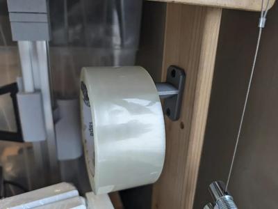 Tape Holder (up to 3in rolls)   