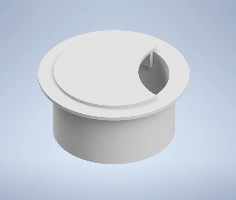 Cable grommet 67 mm with cover   