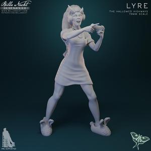 Lyre of The Hallowed Highways | 75mm | PreSupported
