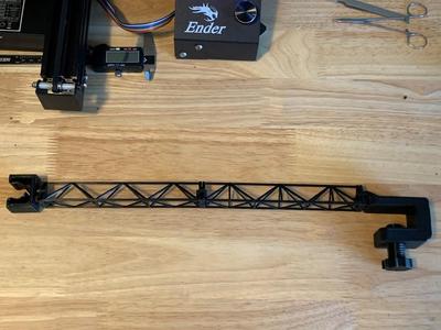 Modular Truss Beam System with CPAP Tube Support