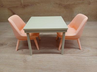 Dollhouse furniture kitchen set