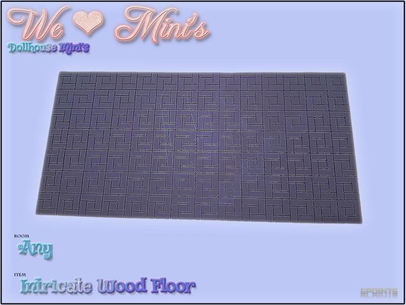 Dollhouse - Flooring Intricate Planks
