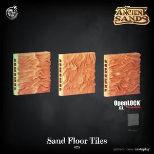 Sand Floor Tiles (Pre-Supported)