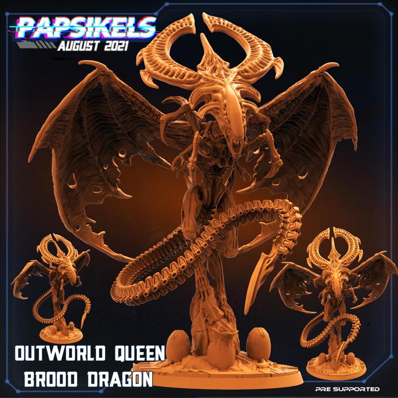 OUTWORLD QUEEN BROOD_DRAGON