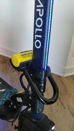Kryptonite Lock Mount for Apollo City Scooter