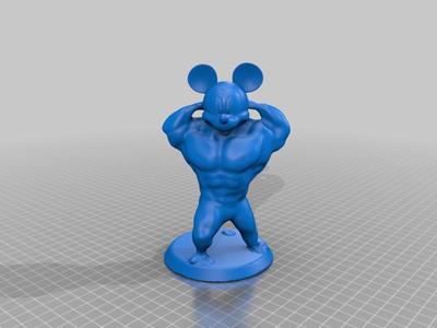 Ultra Swole Mickey Mouse