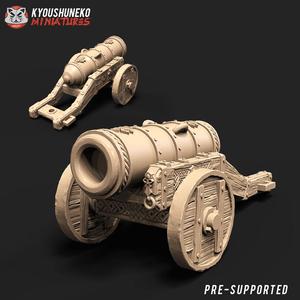 Dwarf Bombard cannon