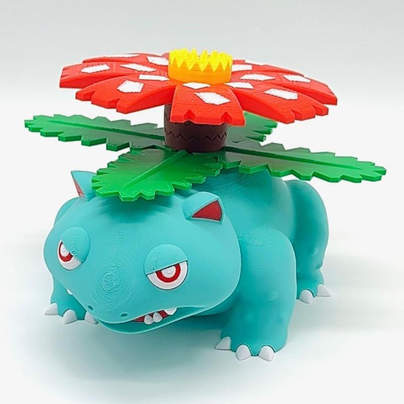 POKEMON VENUSAUR - BY COLORS