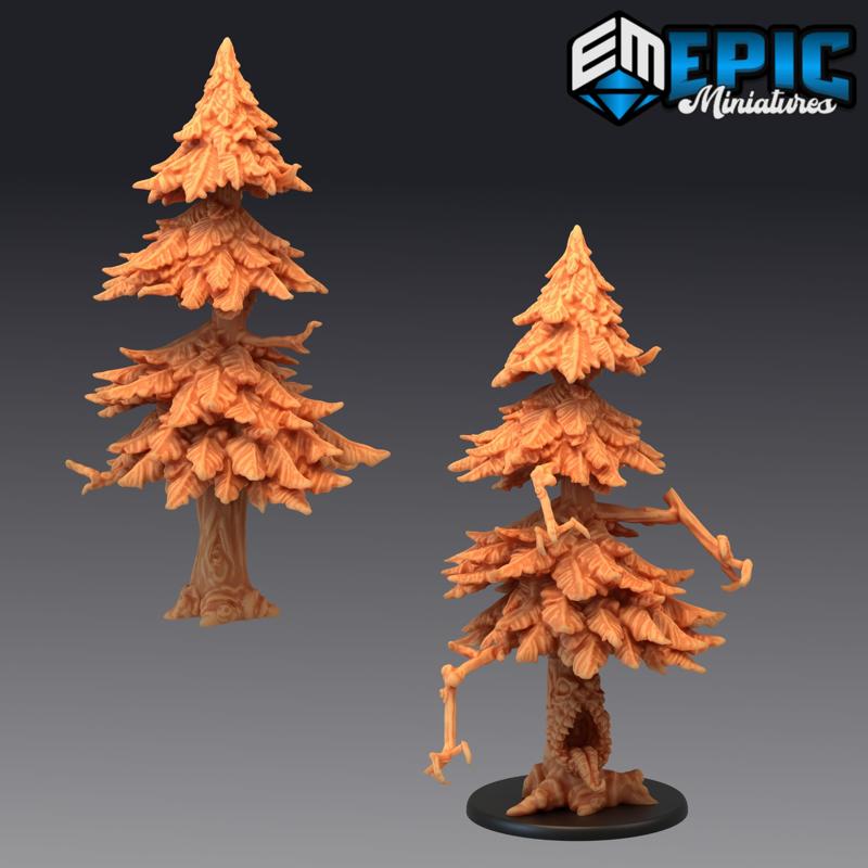 Mimic Big Tree / Plant Monster / Classic Forest Encounter