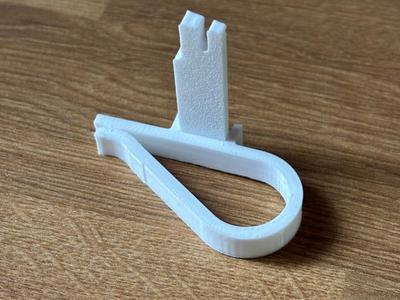 Support pare-soleil pour badge de telepeage