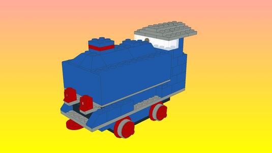 NotLego Lego Train Model 112