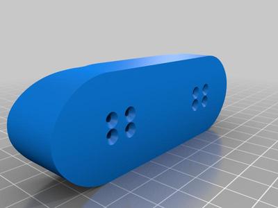 Fingerboard Mold 3dblueprints