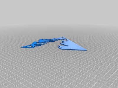 Moutains 3 heights(colors)