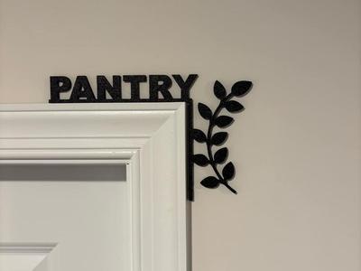 Pantry Door corner