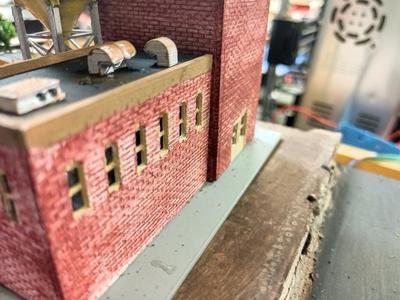 Model Railroad Building Roof Accessories