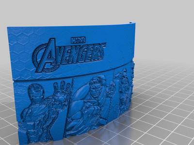 Avengers Lithophane