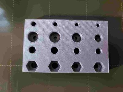 TRIMMED SAE Nut and Bolt Gauge