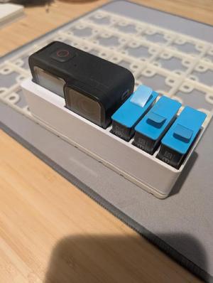Gridfinity Bin for Go Pro Hero 9   