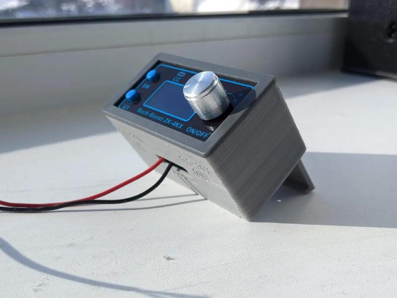 ZK-4KX (XK-4KX) Buck Boost Converter case / enclosure [with kickstand]   