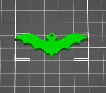 BATMAN PENDANT FOR NECKLACE, JEWELRY, EARRINGS, KEYCHAIN