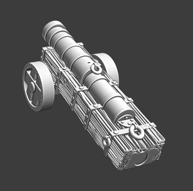Medieval canon - early transportable version