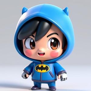 Baby Batman Chibi Figure DC Comics