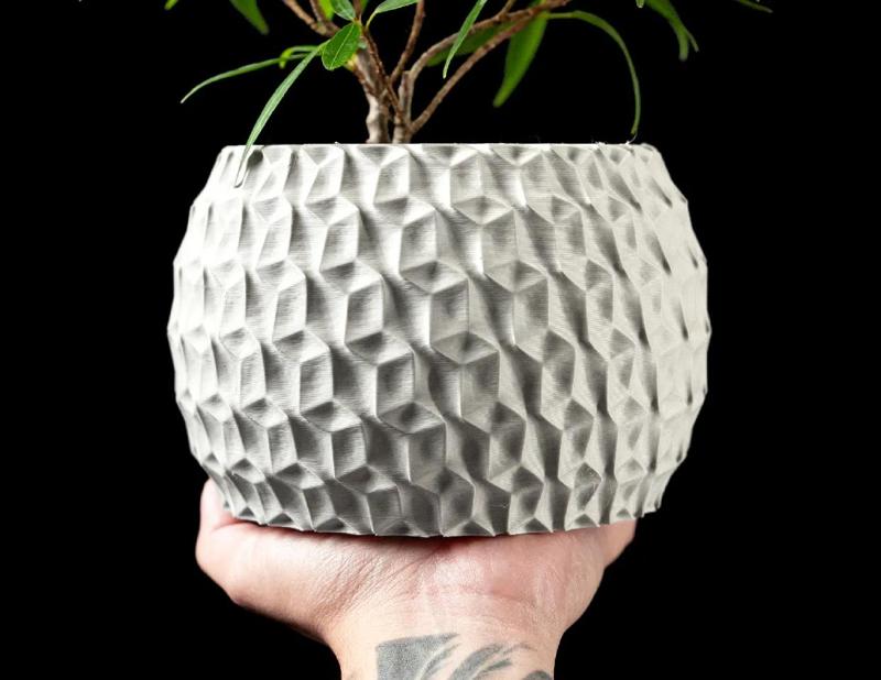 Hexa Planter Pot by MODERN MACHINE   
