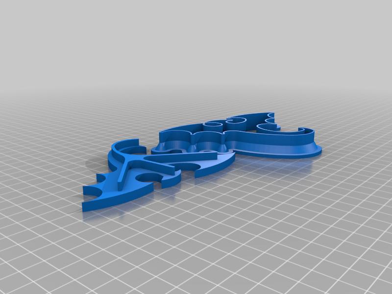 Dragon cookie cutter