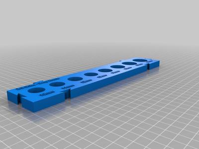 Tool Drawer Socket Index