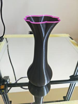 Simple Elliptical Vase