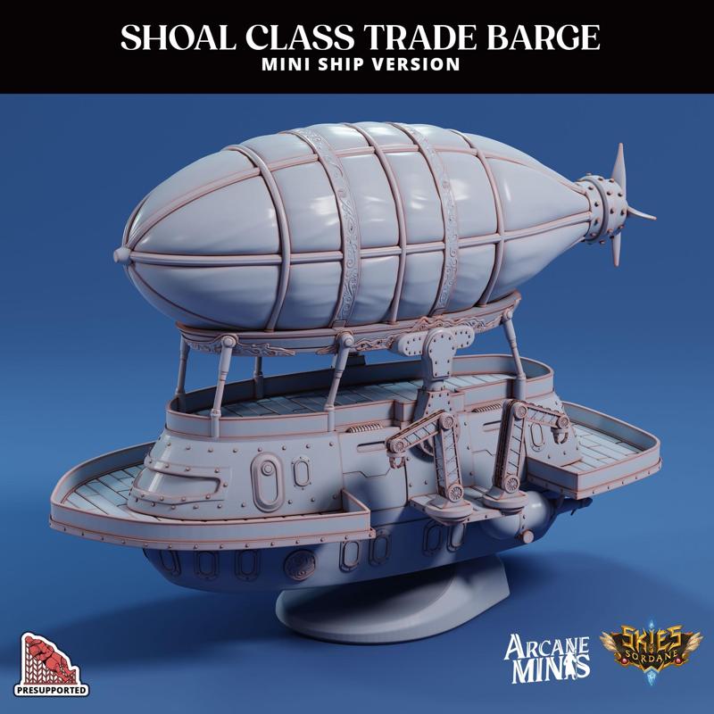 Shoal Trade Barge - Mini Ship