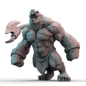 Vermin Rat beast 2 (pre-supported)