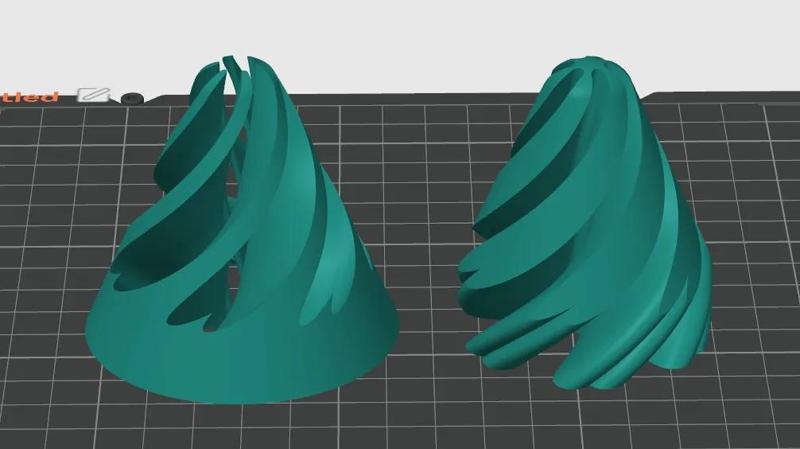 CHONKY spiral heart fidger   