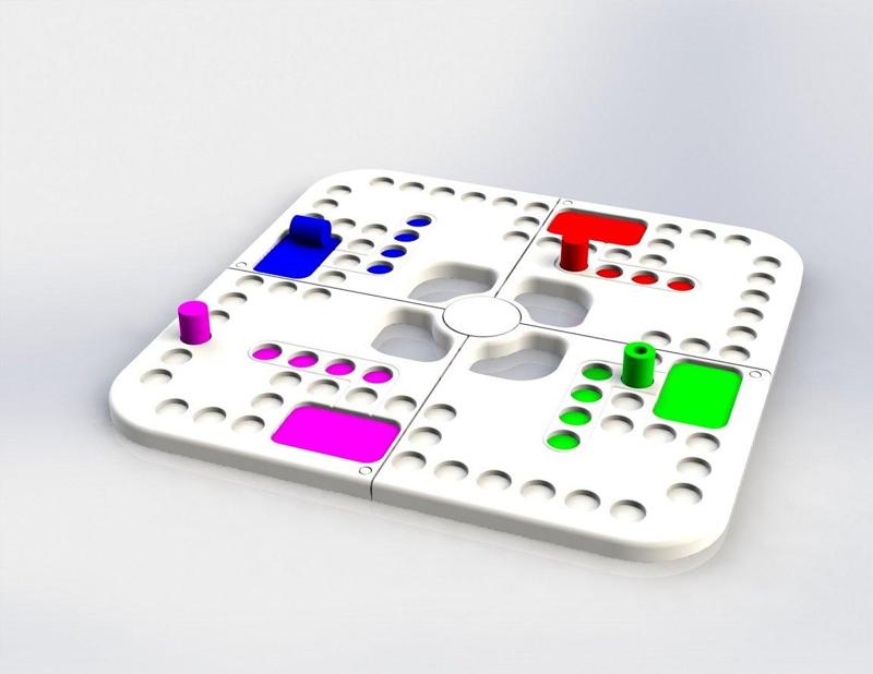 TAC-TIK Board Game - Plateau de jeu TAC-TIK