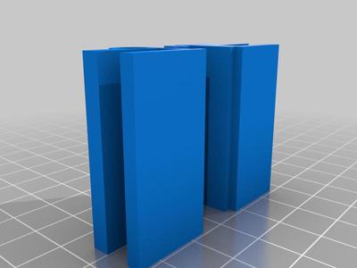 Aquarium lid hinge for 6mm or 1/4 inch glass