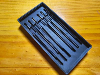 Gridfinity 2x3 Antistatic Tweezer Organiser