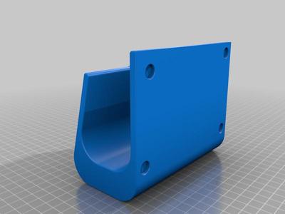 Pet food bowl support