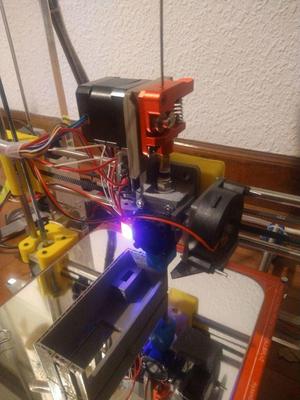 Prusa i3 direct extruder with Ender 3 metal extruder