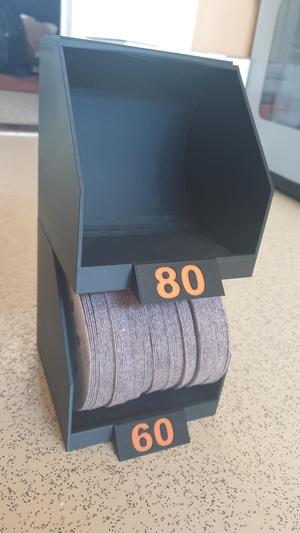 Stackable Orbital Sandpaper Holders 5 Inch 125mm 