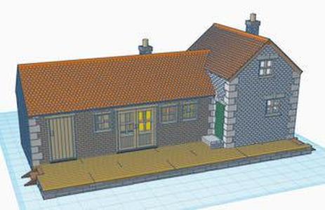 NARROW GAUGE STATION (OO-9)