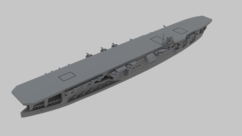 WW2 Japanese Aircraft Carrier Kaga