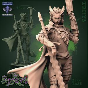 Treiys, Obsidian Knight