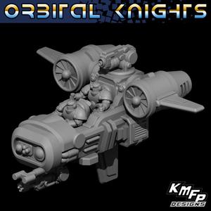 Orbital Knights - Assault Speeder (6-8mm)