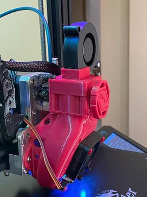 5015 blower to 40mm axial mount with cone centre