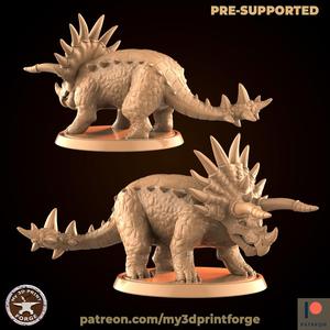 Fantasy Dinosaur Triceratops