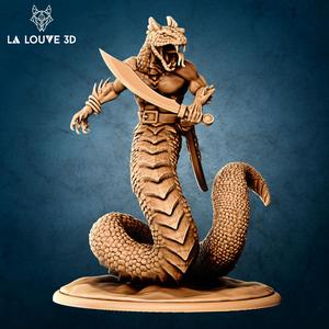 Human-snake abomination